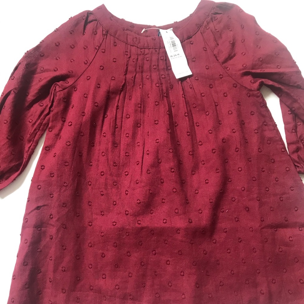 BRAND NEW maroon old navy dress